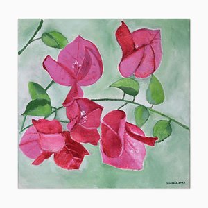 Bouganvillea - Original Oil on Canvas by Marzia Trinca - 2019 2019