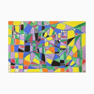 Mosaico brillante - Pintura al óleo 2019 de Giorgio Lo Fermo 2019