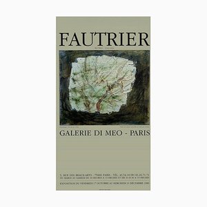 Fautrier - Ausstellungsplakat Galerie Di Meo - 1986 1986