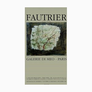 Fautrier - Exhibition Poster Galerie Di Meo - 1986 1986