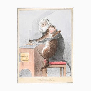 The Cat's Paw - Reform Bill! - Litografía de J. Doyle - 1831 1831