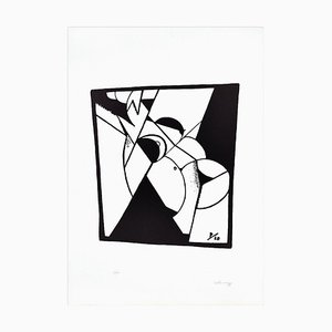 Female Nude - Original Lithograph by Ivo Pannaggi - 1975 ca. 1975 ca.