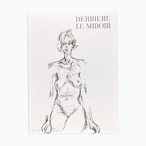 Derrière Le Miroir - Litografia originale di Alberto Giacometti - 1961 1961