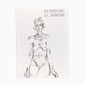 Derrière Le Miroir - Original lithograph by Alberto Giacometti - 1961 1961