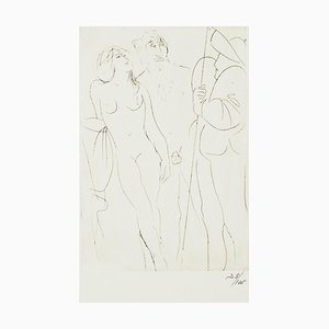 Oedipus - Original Radierung von Giacomo Manzù - 1968 1968