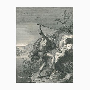 Les Alcyons - Original Etching by Bernard Picart - 1742 1742
