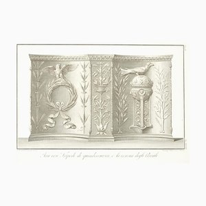 Gravure à l'Eau-Forte Ara con Tripode par V. Feoli After B. Nocchi - 1821 1821