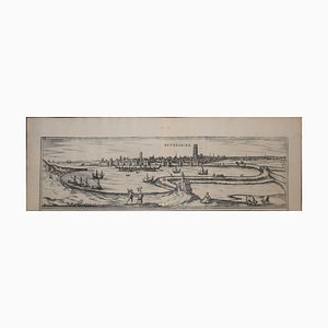 Dunkirk, Map from ''Civitates Orbis Terrarum'' - by F. Hogenberg - 1572/1617 1572/1617