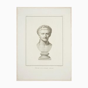 Gravure à l'Eau-Forte de P. Tiberius Original A. Tofanelli After A. Tofanelli 1821