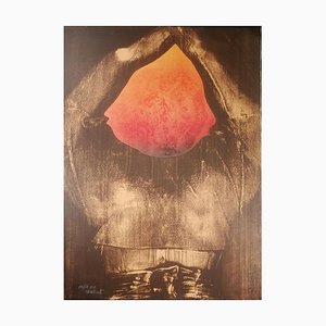 Composition - Original Siebdruck von Antonio Recalcati - Late 1900 Late 1900