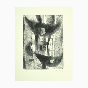 Marittima - Original Etching by E. Paulucci - 1964 1964