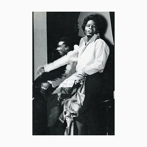Retrato de James Brown - Foto vintage, años 60