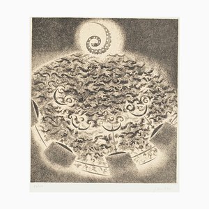 Spiral - Original Etching by Edo Janich - 1970s 1970s