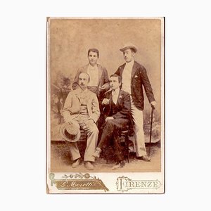 Photo Portrait de Messieurs - Florence 1896 1896