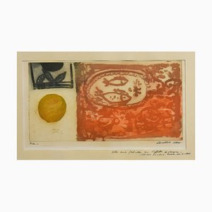 Fishes - Original Etching by Nino Cordio - 1965 1965