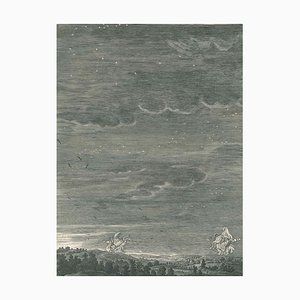 Les Gemeaux Castor et Pollux - Etching by B. Picart - 1742 1742