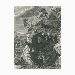 La Nymphe Echo - Original Radierung von B. Picart - 1742 1742