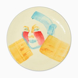 Laila - Piatto originale fatto a mano in ceramica di A.Kurakina - 2019 2019