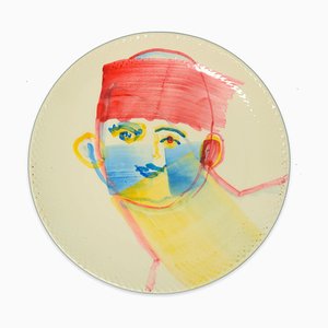 Plat Chinois Original en Céramique Plat Fait Main par A. Kurakina - 2019 2019