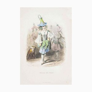 Belle-de-Nuit - Les Fleurs Animées Vol.I - Litho par JJ Grandville - 1847 1847