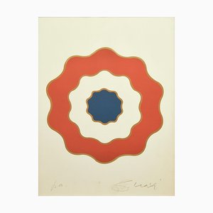 Lithographie The Cockade - Original par Bettino Craxi - 1989 1989