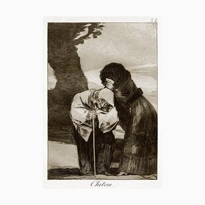 Francisco Goya, Chitone, Incisione originale, 1868