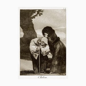 Gravure Chiton - Origina par Francisco Goya - 1868 1868