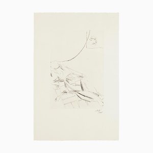 Gravure à l'Eau-Forte de Giacomo Manzù - 1968 1968