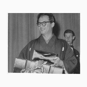 The Japanese Director Hiroshi Inagaki - Original Vintage Photograph - 1957 1957