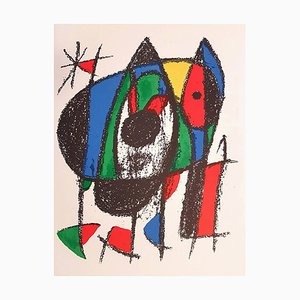 Mirò Lithographe II - Assiette V 1975