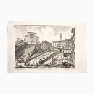 Veduta del Colle Capitolino - Incisione di GB Piranesi - 1775 1775