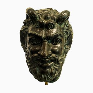 Satiro - Original Bronzeskulptur von Giulio Aristide Sartorio