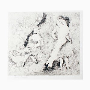 Grabado Le Bal - Original de Marie Laurencin - 1927 1927