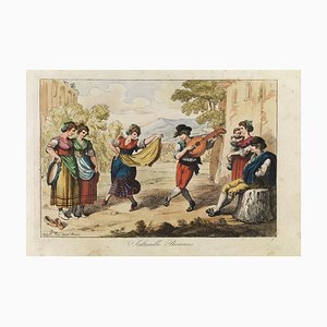 Nuova Raccolta di Cinquanta Costumi - Suite of Original Etchings de B. Pinelli 1815-16