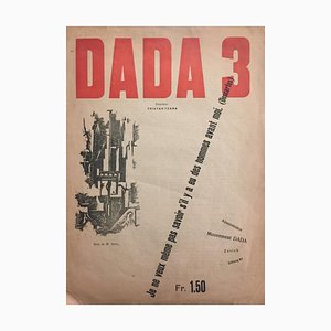 Dada 3 - 1910s - Tristan Tzara - Magazine - Surrealism 1918
