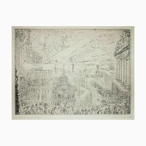 Gravure à l'Eau Forte par James Ensor - 1888 1888
