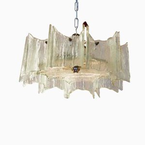 Ice Glass Chandelier from J.T. Kalmar