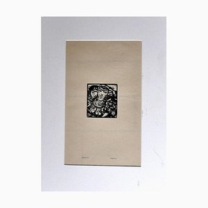 Arabian Women - Original Woodcut by Moses Levy - XX Secolo