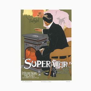 Superato - Vintage Adv Lithograph by L. Metlicovitz - 1914 1914