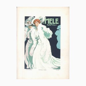 Mele - Original Advertising Lithograph by Marcello Dudovich - 1910s 1910