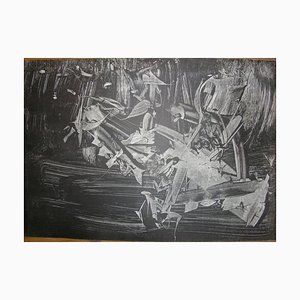 Untitled - Original Lithograph by Mattia Moreni - 1960 1960