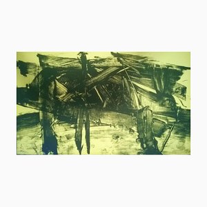 Untitled - Original Lithograph by Mattia Moreni - 1960 1960