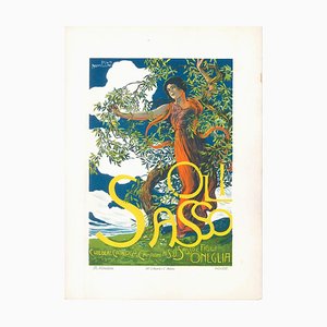Oli Sasso - Original Advertising Lithograph by Plinio Nomellini - 1914 ca. 1914 ca.