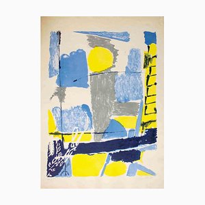 Composition - Original Lithograph by Gastone Breddo - 1961 1961