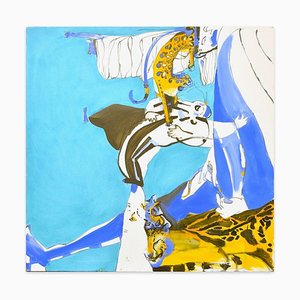 Swimming - Original Oil on Canvas by Anastasia Kurakina - 2019 2019