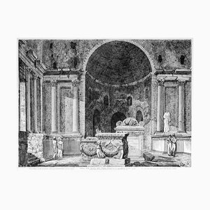 Interno della Basilica della Fortuna Prenestina - de L. Rossini - 1826 1826