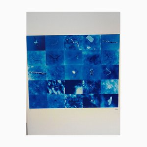 Blue - Original Silkscreen by Pino Settanni - 1970 ca. 1970