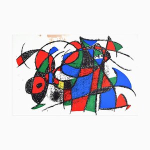 Composition - Original Lithograph by Joan Mirò - 1974 1974
