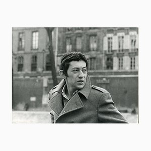 Portrait Photo Vintage de Serge Gainsbourg - Fin des années 1960s Fin 1960s