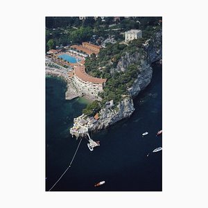 Roquebrune-cap-martin Oversize C Print Framed in White by Slim Aarons